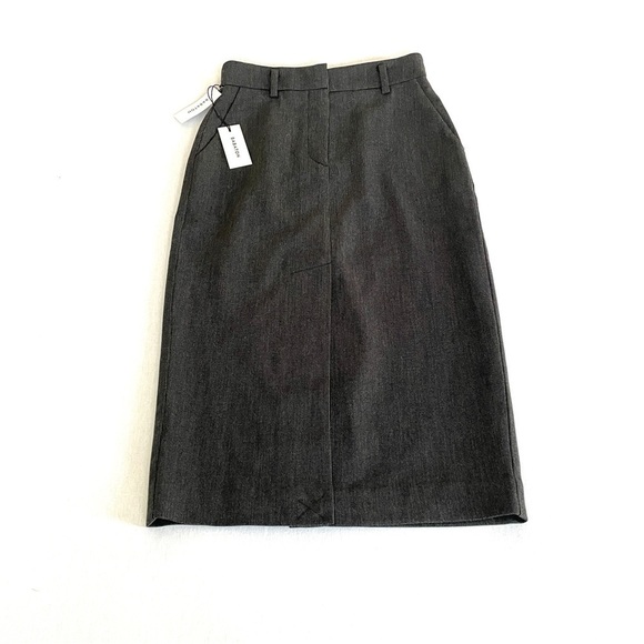 𝅺nwt Aritzia Babaton Pencil Skirt with Front Slit - Picture 2 of 11